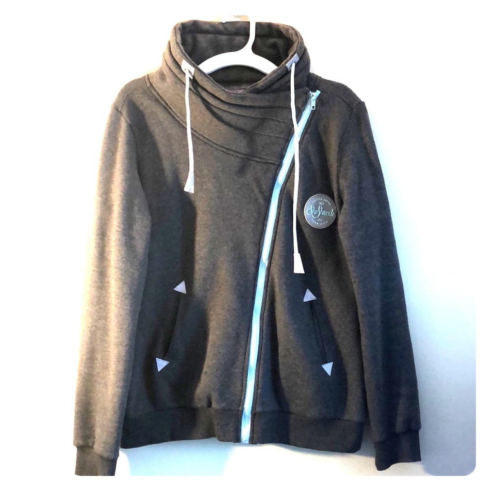 She Shreds zip up sweatshirt